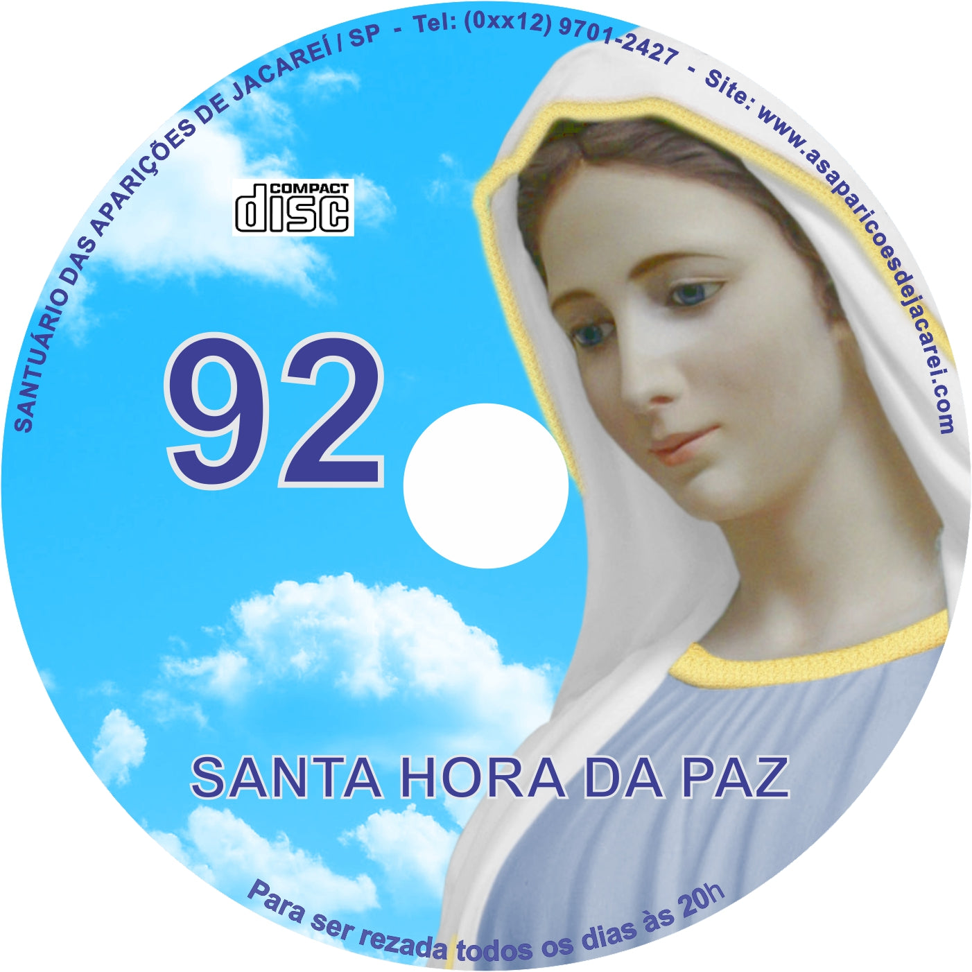 CD Hora da Paz 92 CD Hora da Paz 92